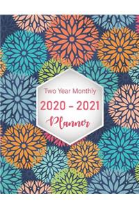 Two Year Monthly Planner 2020-2021