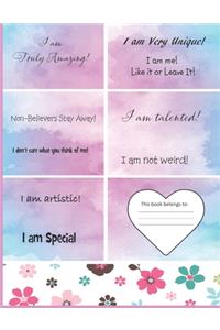 Believe in Yourself Notebook