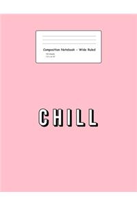 Composition Notebook - Wide Ruled
