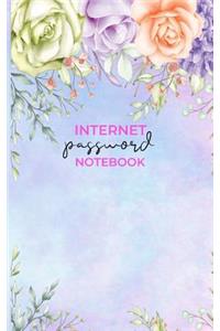 Internet Password Notebook