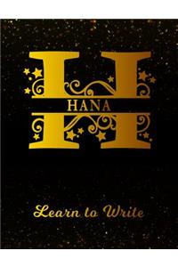Hana Learn To Write