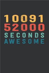 1 009 152 000 Seconds Awesome