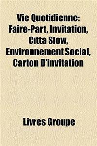 Vie Quotidienne