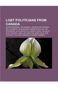 Lgbt Politicians from Canada