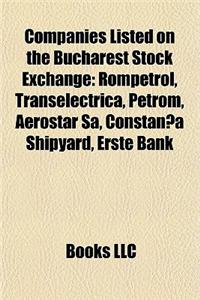 Companies Listed on the Bucharest Stock Exchange