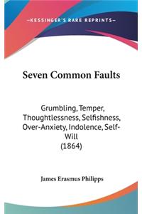 Seven Common Faults