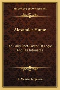 Alexander Hume