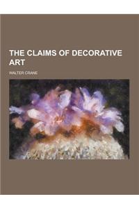 The Claims of Decorative Art