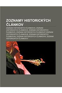 Zoznamy Historickych Lankov