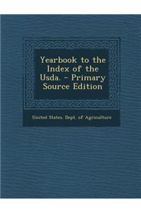 Yearbook to the Index of the USDA.