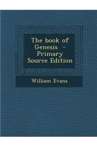 The Book of Genesis