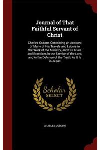 Journal of That Faithful Servant of Christ
