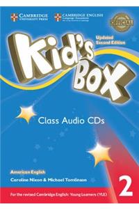 Kid's Box Level 2 Class Audio CDs (4) American English