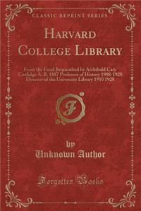 Harvard College Library