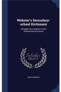 Webster's Secondary-School Dictionary