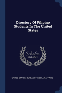 Directory Of Filipino Students In The United States