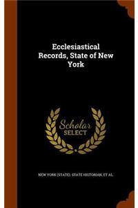 Ecclesiastical Records, State of New York