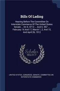 Bills Of Lading