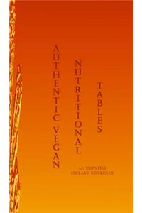 Authentic Vegan Nutritional Tables