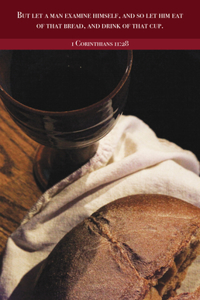 Examine Bulletin (Pkg 100) Communion