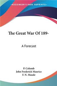 Great War Of 189-