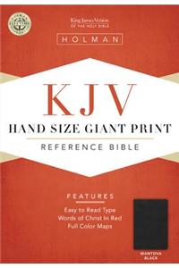 Hand Size Giant Print Reference Bible-KJV