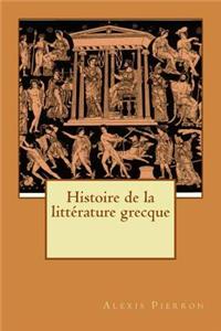 Histoire de la littérature grecque