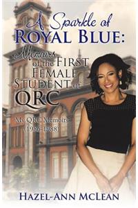 A Sparkle of Royal Blue