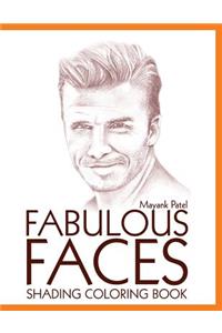 Fabulous Faces, Shading & Coloring Book