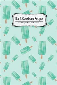 Blank Cookbook Recipes 120 Pages Size 6x9 Inches