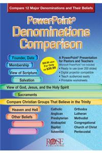 Denominations Comparison PowerPoint