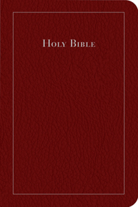 Ceb Common English Bible Thinline, Bonded Leather Burgundy