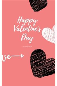 Happy Valentine's day notebook