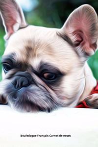 Bouledogue Français Carnet de notes