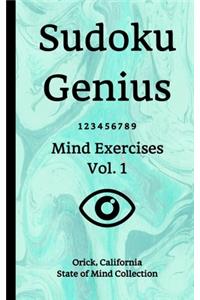 Sudoku Genius Mind Exercises Volume 1