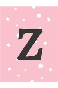 Letter Z Notebook