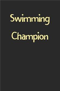 Swimming Champion