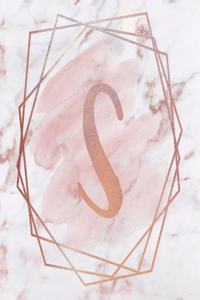 Letter S Lined Journal