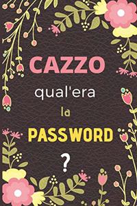 CAZZO qual'era la password ?