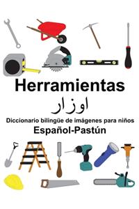 Español-Pastún Herramientas Diccionario bilingüe de imágenes para niños