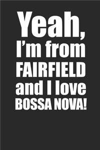 Fairfield Bossa Nova Lovers 120 Page Notebook Lined Journal