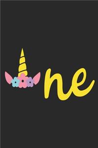 One (Unicorn Journal Notebook)