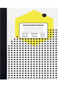 Graph Paper Notebook Quad Ruled 5x5