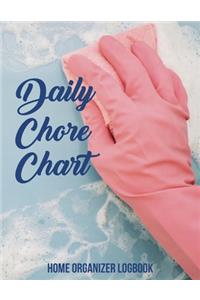 Daily Chore Chart Home Organizer Logbook