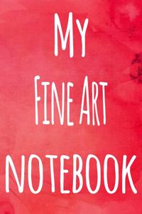 My Fine Art Notebook