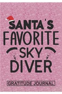 Santa's Favorite Sky Diver - Gratitude Journal