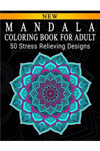 Mandala Coloring Book For Adult