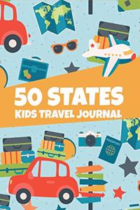 50 States Kids Travel Journal