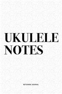 Ukulele Notes