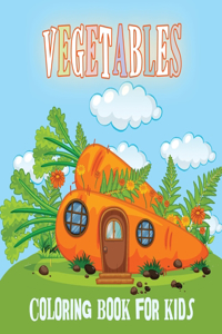 Vegetables Coloring Book For Kids